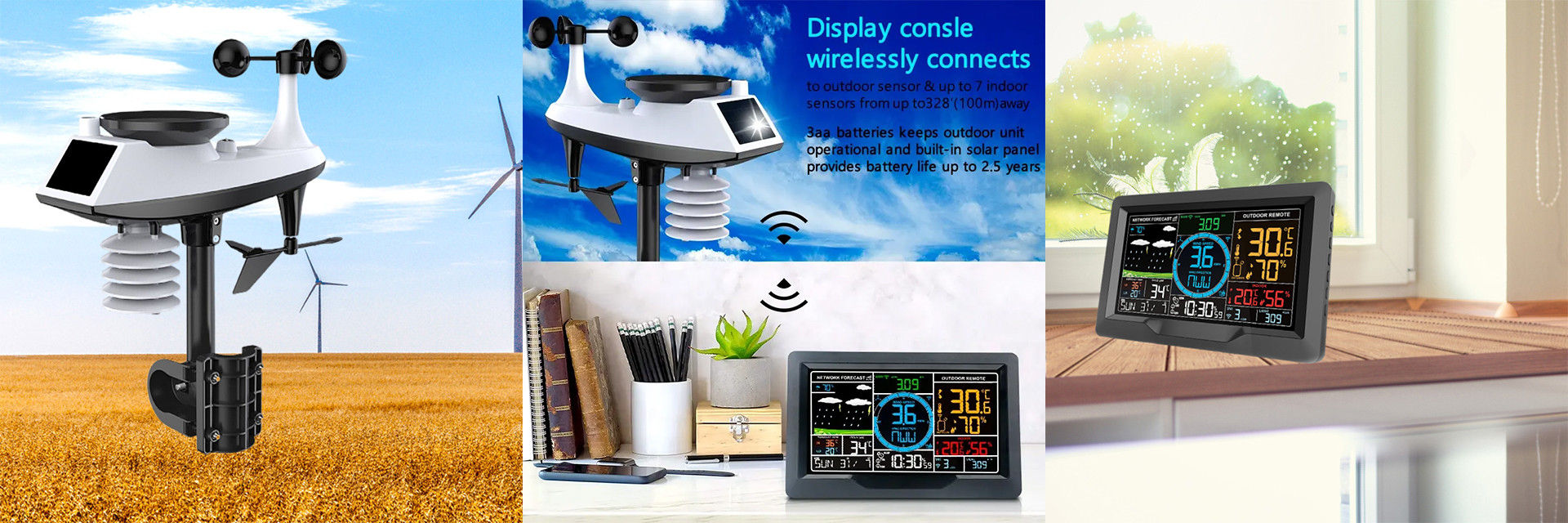 qualidade Estação Meteorológica Sem Fio fábrica