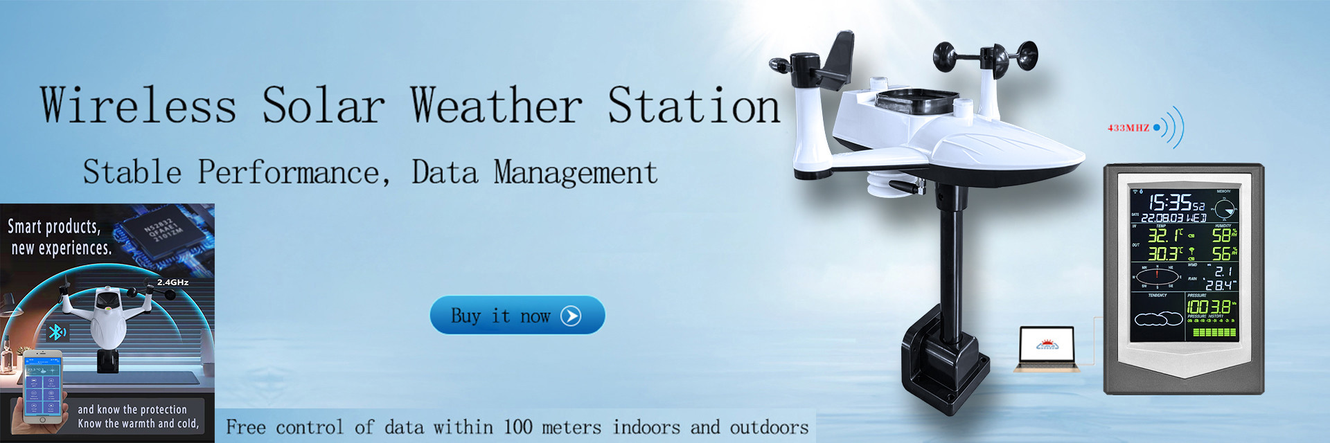 qualidade Estação Meteorológica Sem Fio fábrica